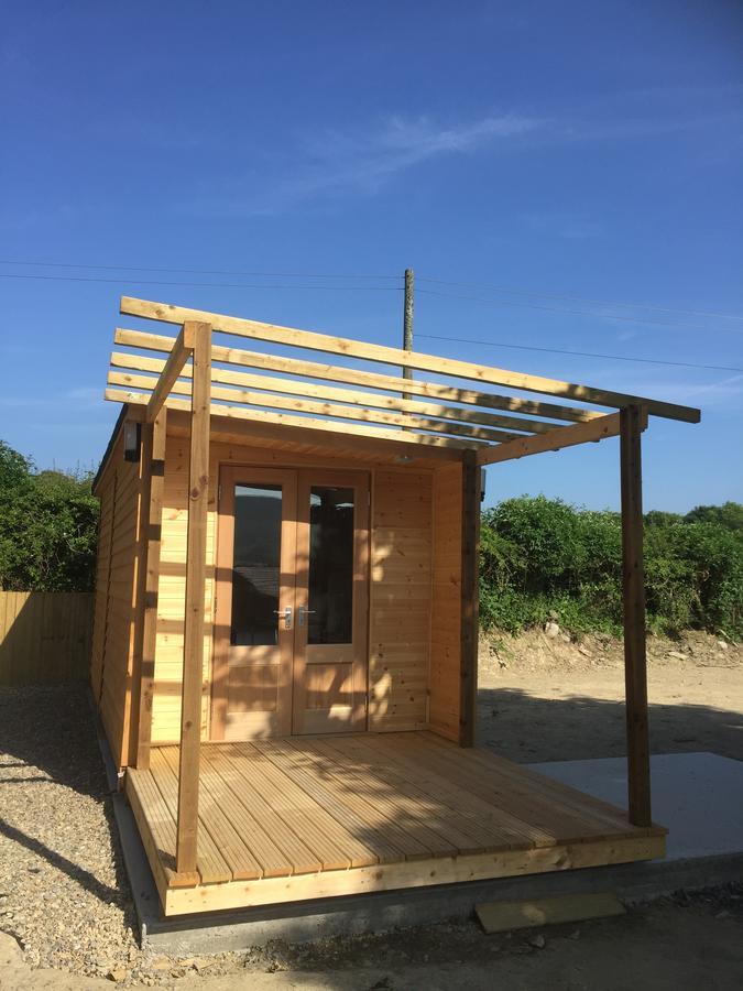 Romantic Getaway Luxury Wooden Cabin With Private Hot Tub And Bbq Aberystwyth Esterno foto